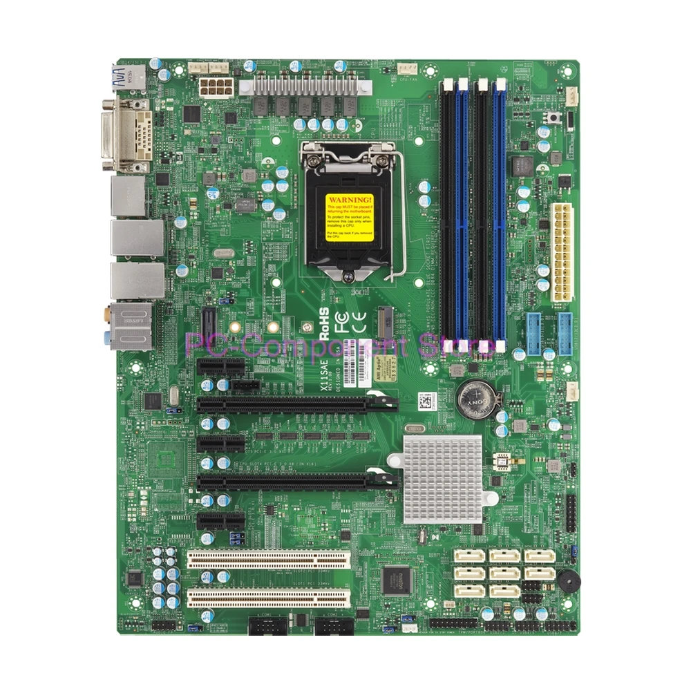LGA1151 X11Sae Workstation Motherboard C236 Chipset Xeon E3-1200 v5/v6 6th/7th Gen i7/i5/i3 Series DDR4