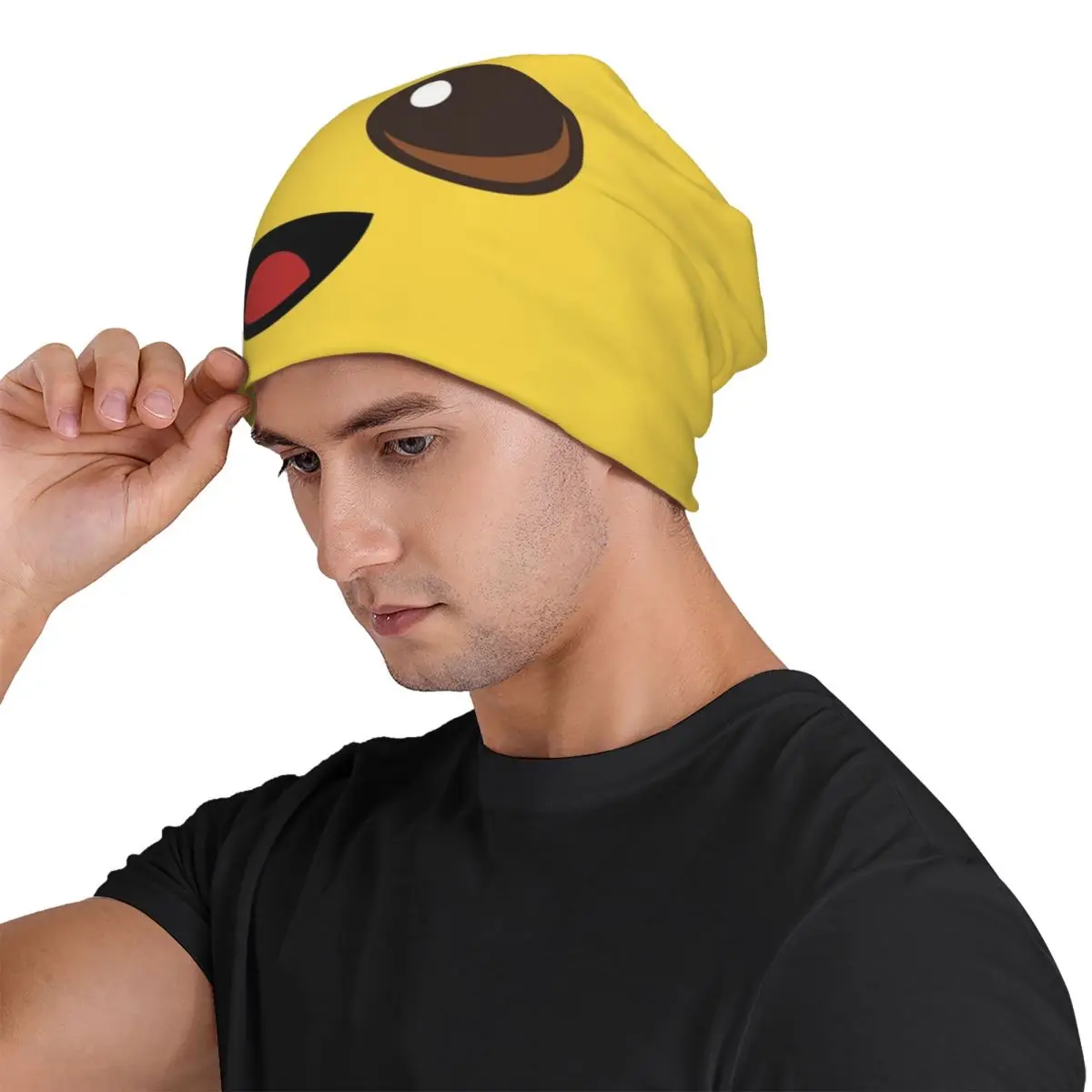 Peely Victory Royale Banana Men Women Adult Beanies Caps Knitted Bonnet Hat Warm Hip Hop Autumn Winter Outdoor Skullies Hats