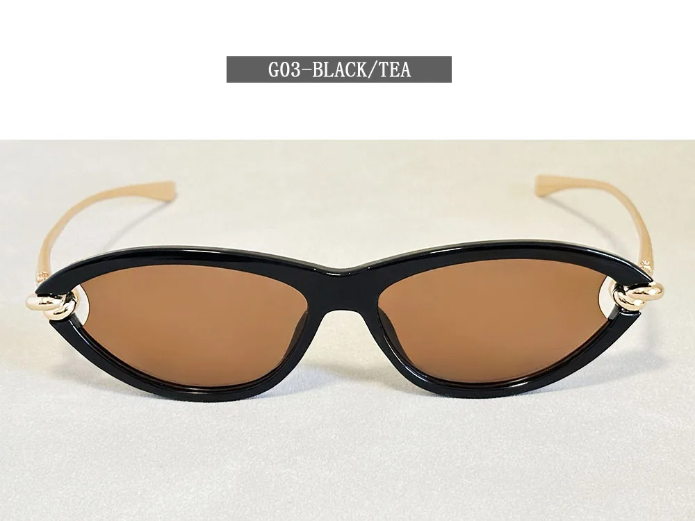 Mode Oval Sonnenbrille Frauen 2026 Luxus Vintage Neue Cat Eye Sonnenbrille Gläser Luxe Lunette Soleil Femme Lentes De Sol Mujer – Detail 24