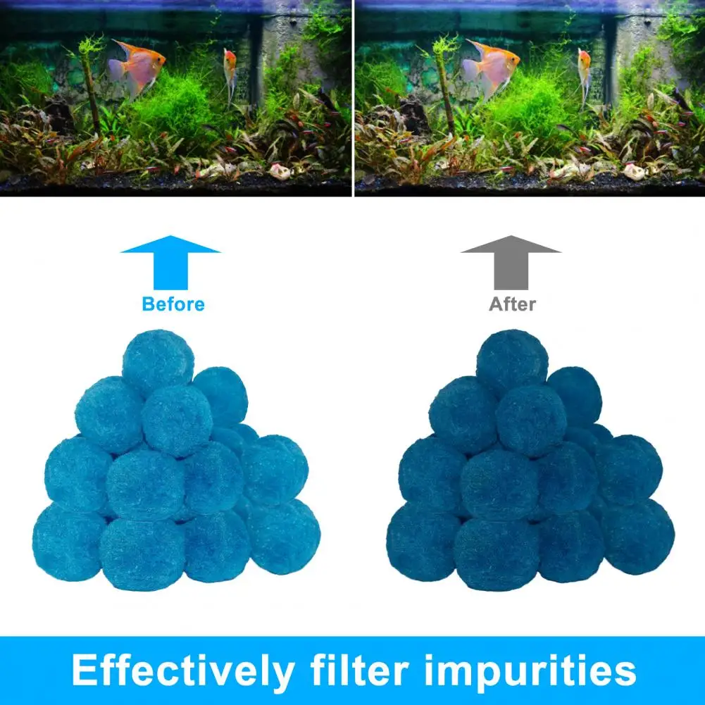 Bola de filtro de banheira quente para piscina, fibra durável e confiável, suprimentos domésticos alternativos de areia, 1 saco