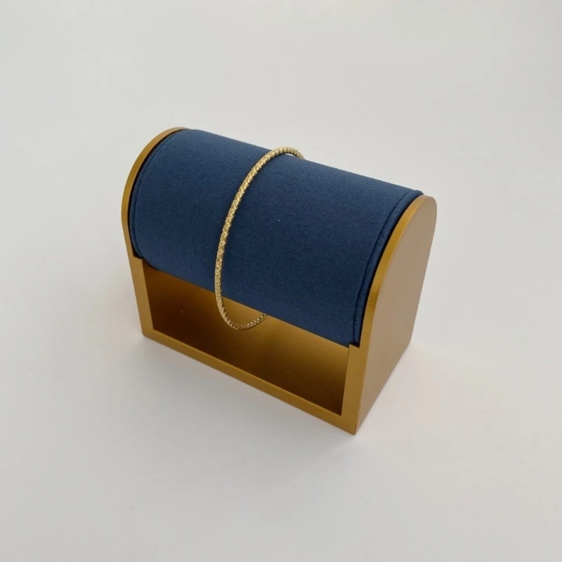 Practical Sturdy Metal Watch and Bracelet Display Stand Home Accessory with Adjustable Viewing Angles Organization