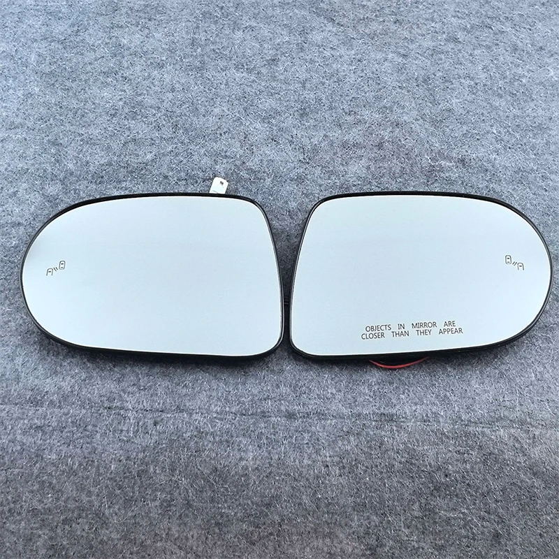Car Left /right sides Heated Blind Spot Warning Rear Mirror Glass For LEXUS RX RX350 RX450H 2010 2011 2012 2013 2014