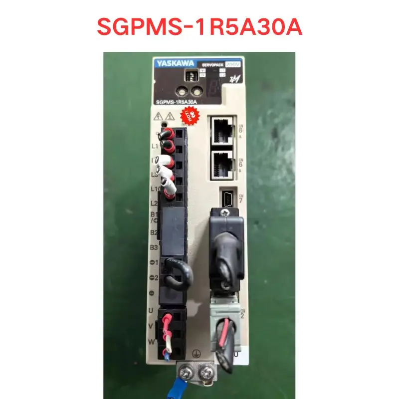 Used SGPMS-1R5A30A drive Functional test OK