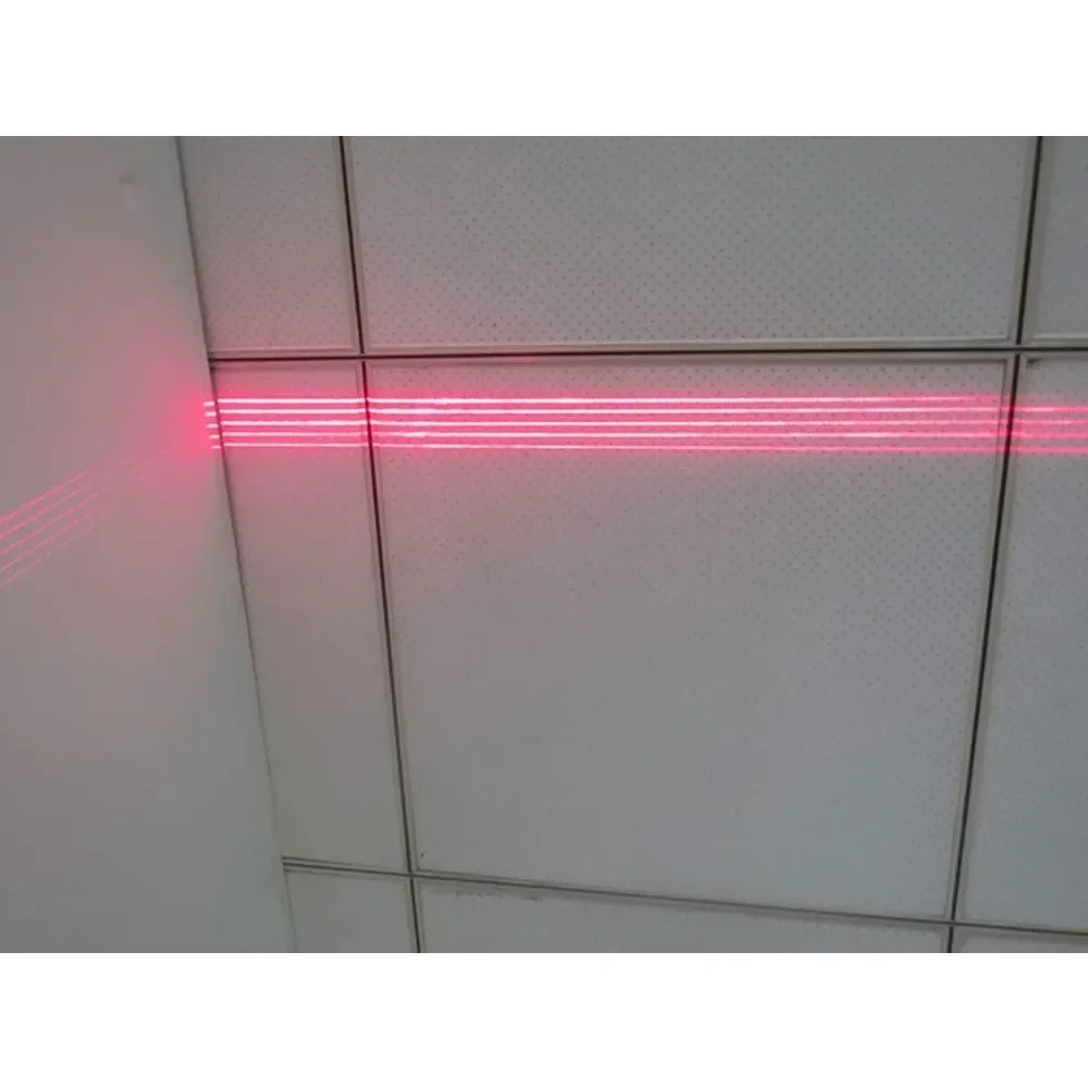 Physical Optics Five Line Laser Light Optical Experiment  Battery Power Science Test Tools