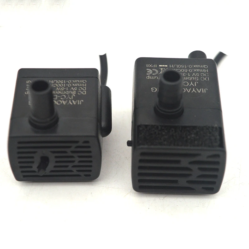 Ultra Quiet USB Aquarium Fish Tank Filtration Pump Mini Pet Fountain Submersible Adjustable Flow Water Circulation Pump 5V 5W gallery 2