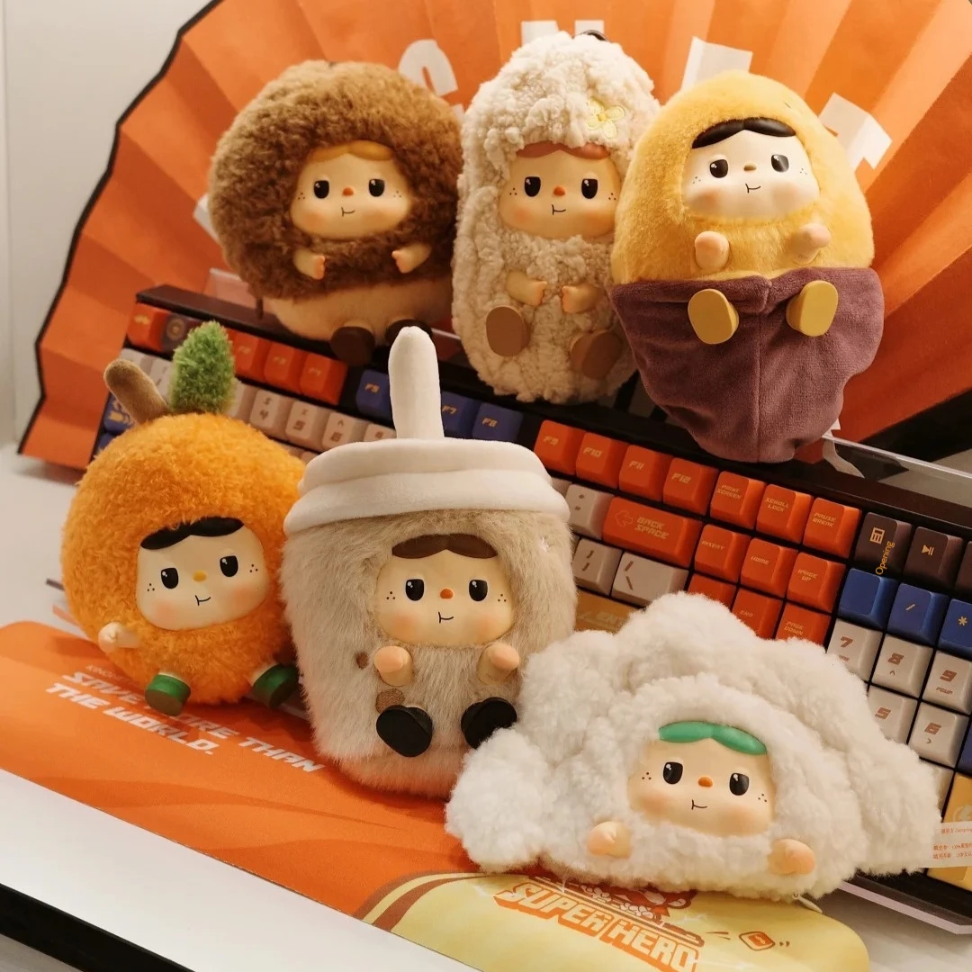 

Heyone Full and hot pack Stove Tea Party Series Vinyl Plush Blind Box Toys Trendy Play Ornaments surprise Gift bag Pendant Decor