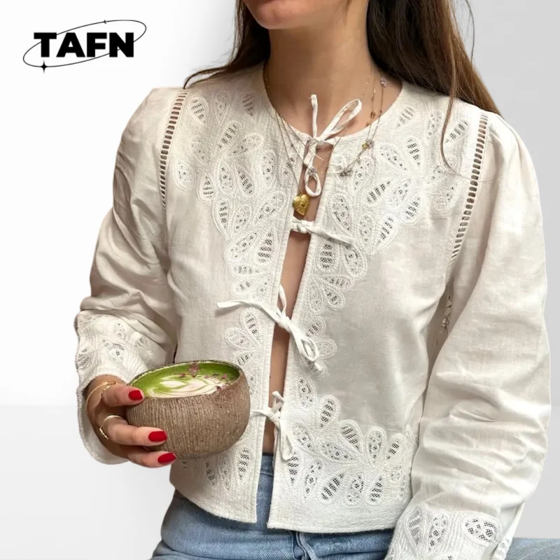 سترة شتوية نسائية متعددة الاستخدامات للاستكشاف في الهواء الطلق قميص عمل نسائي غير رسمي بأكمام طويلة وخفيف الوزن AH2118