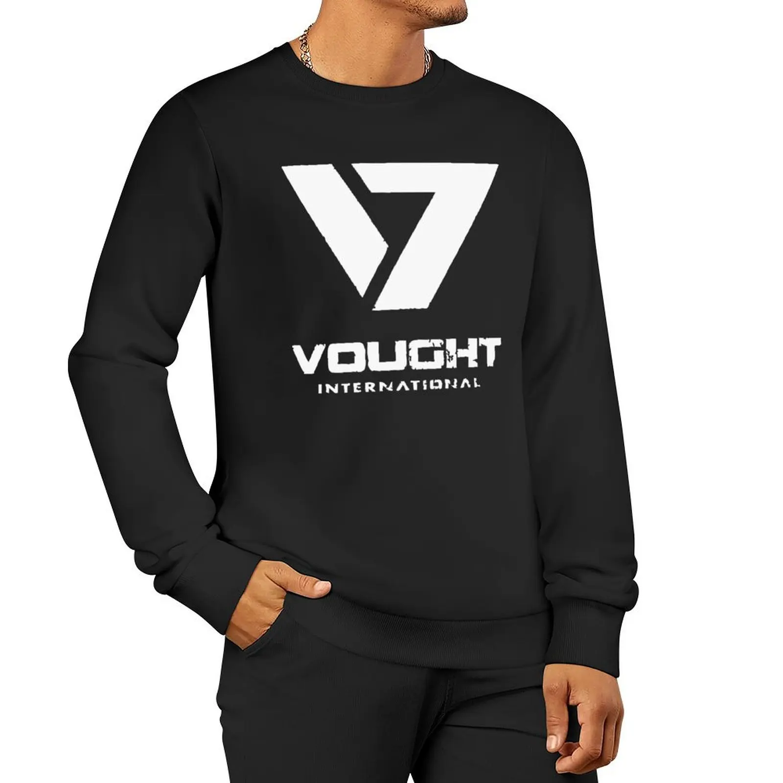 BEST SELLER International Vought Logo Merchandise Pullover Hoodie men's coat new sweatshirts