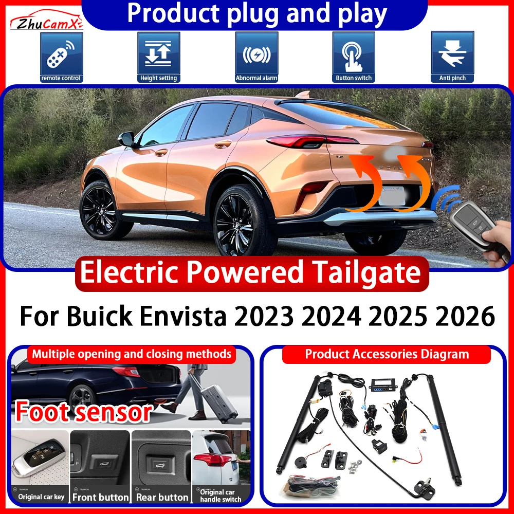 ZhuCamX Electric OEM Powered Tailgate for Buick Envista 2023 2024 2025 2026 Anti Pinch Smart Intelligent Control Gate Lift Kit