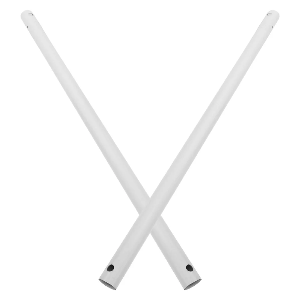 

2Pcs Ceiling Fan Down Rod Heavy-Duty Iron Extension Parts 15.72 Long Extension Rod for High Ceilings Fan Accessory Enhanced Air