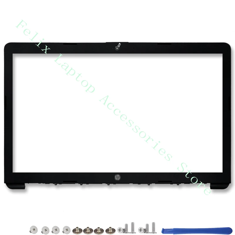 Neue Laptop tasche für HP 17-by 17-ca 17t-cr 17q-cs 470 g7 lcd hintere Abdeckung/vordere Lünette/Handballen auflage/unteres Gehäuse/Scharnier L22504-001 Silber