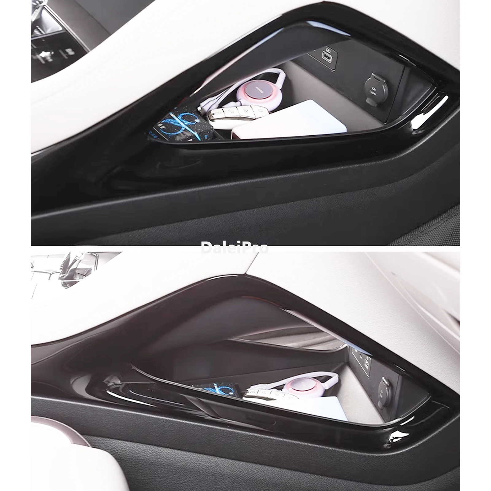 Für BYD Seal U 2023 2024 2025 Armlehne Aufbewahrungsbox Mittelkonsole Getränkehalter Layered Aufbewahrungsbox Zubehör für Song Plus DM-i – Detail 13