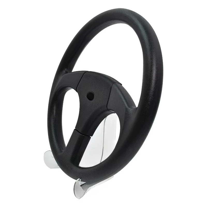 

14 inch black leather racing game steering wheel 350mm GM steering wheel