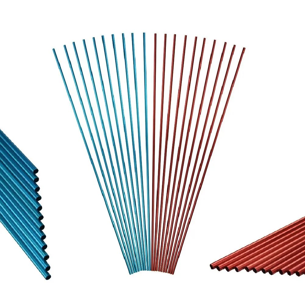 

6/12pc Archery Arrow Shaft OD7.6mm Aluminum Arrow 30" SP500 Recurve Bow Compound Bow Arrow Hunting Shooting Practice Accessories