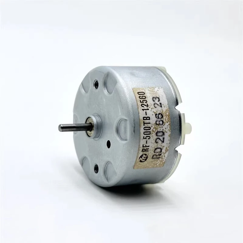 Mabuchi RF-500TB-12560 Mini 500 Motor DC 12V 5600RPM Micro 32mm Diameter Round Spindle Motor for CD DVD Player Aerosol Dispenser