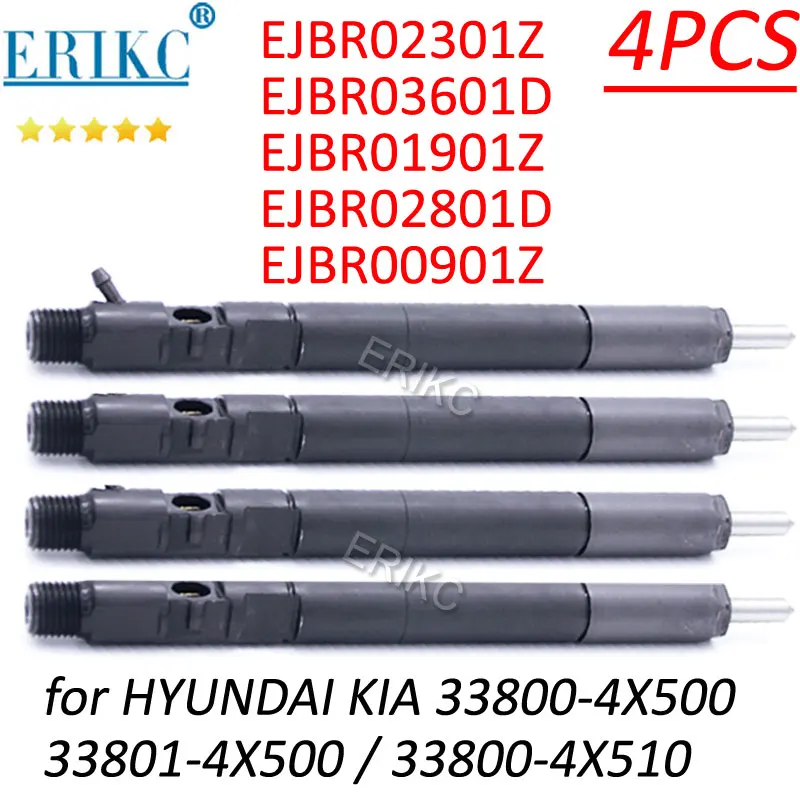 

EJBR02801D EJBR00901Z Diesel Fuel Injection Nozzle EJBR02301Z EJBR03601D EJBR01901Z for Delphi HYUNDAI KIA 33800-4X500 Injector