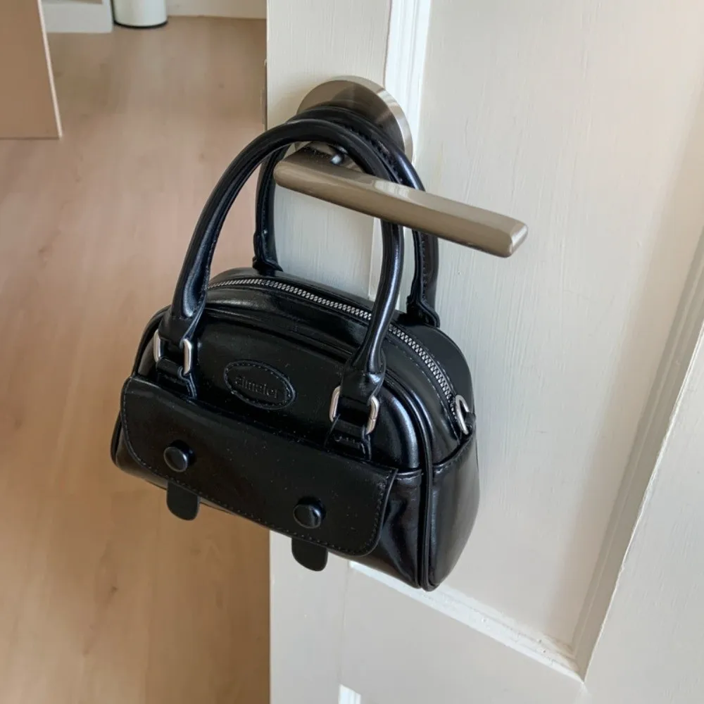 

Модная корейская сумка через плечо Boston, роскошная маленькая женская сумка подмышками, повседневные сумки из искусственной кожи для девочек