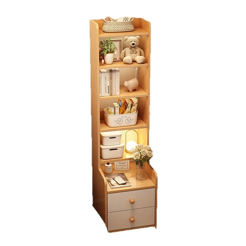 

Bedside table Bedroom Home storage Simple modern heightening storage Simple small multi-layer