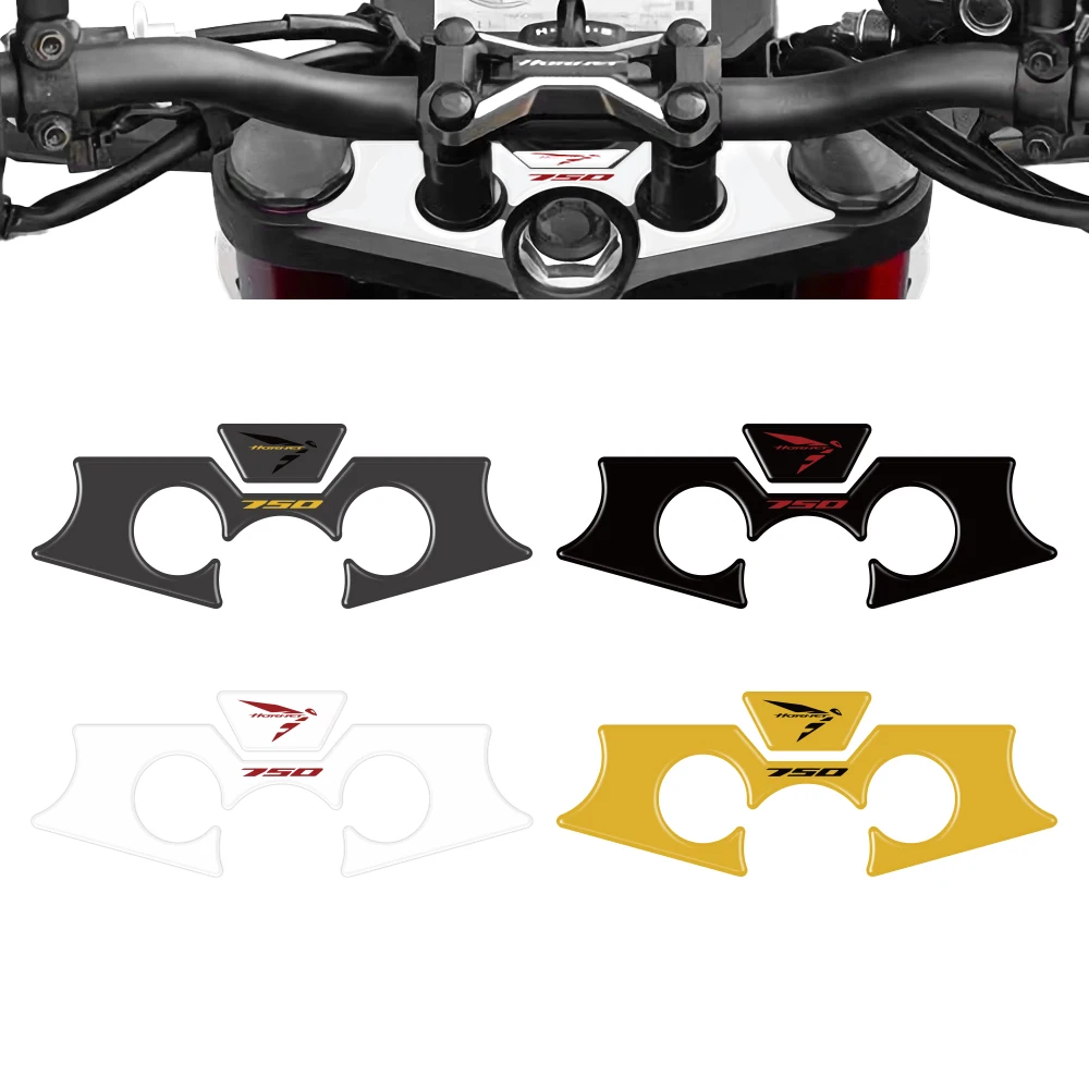 

Motorcycle 3D Triple Tree Yoke Cover Protector Tank Pad Sticker Decal For Honda Hornet750 CB750 CB 750 2023 2024