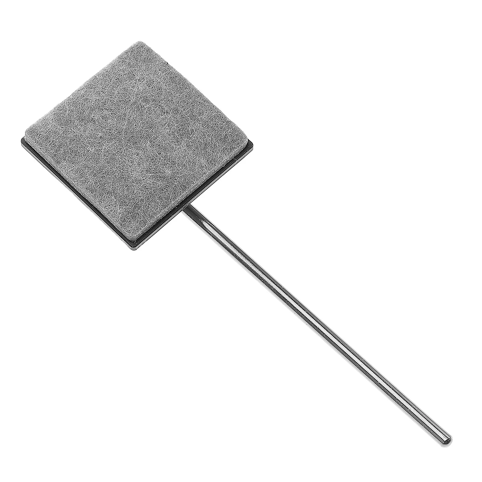 Square Flat Bottom Felt Stainless Steel Bass Replacement Part For Kick Pedal Machine Foot Percussion Instrument Accessory Drum