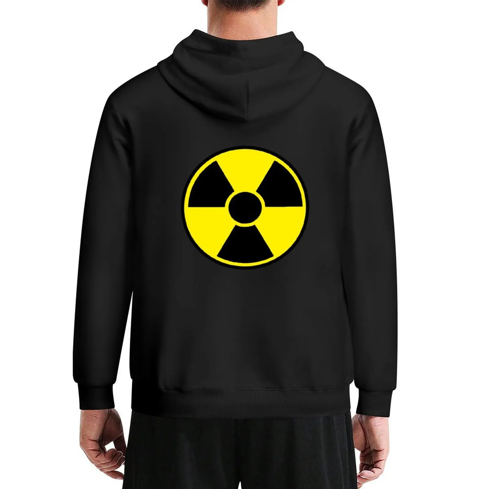

Radioactive Sign Hoodie men's coat korean autumn clothes anime clothing korean style clothes hoodie for men