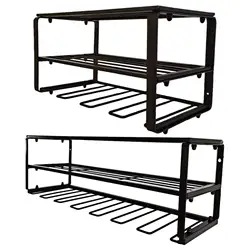 Electric Tool Storage Rack Heavy Duty Wall Mounted Screwdriver Pliers Hammer Rack Electric Drill Holders for Workshop Garage