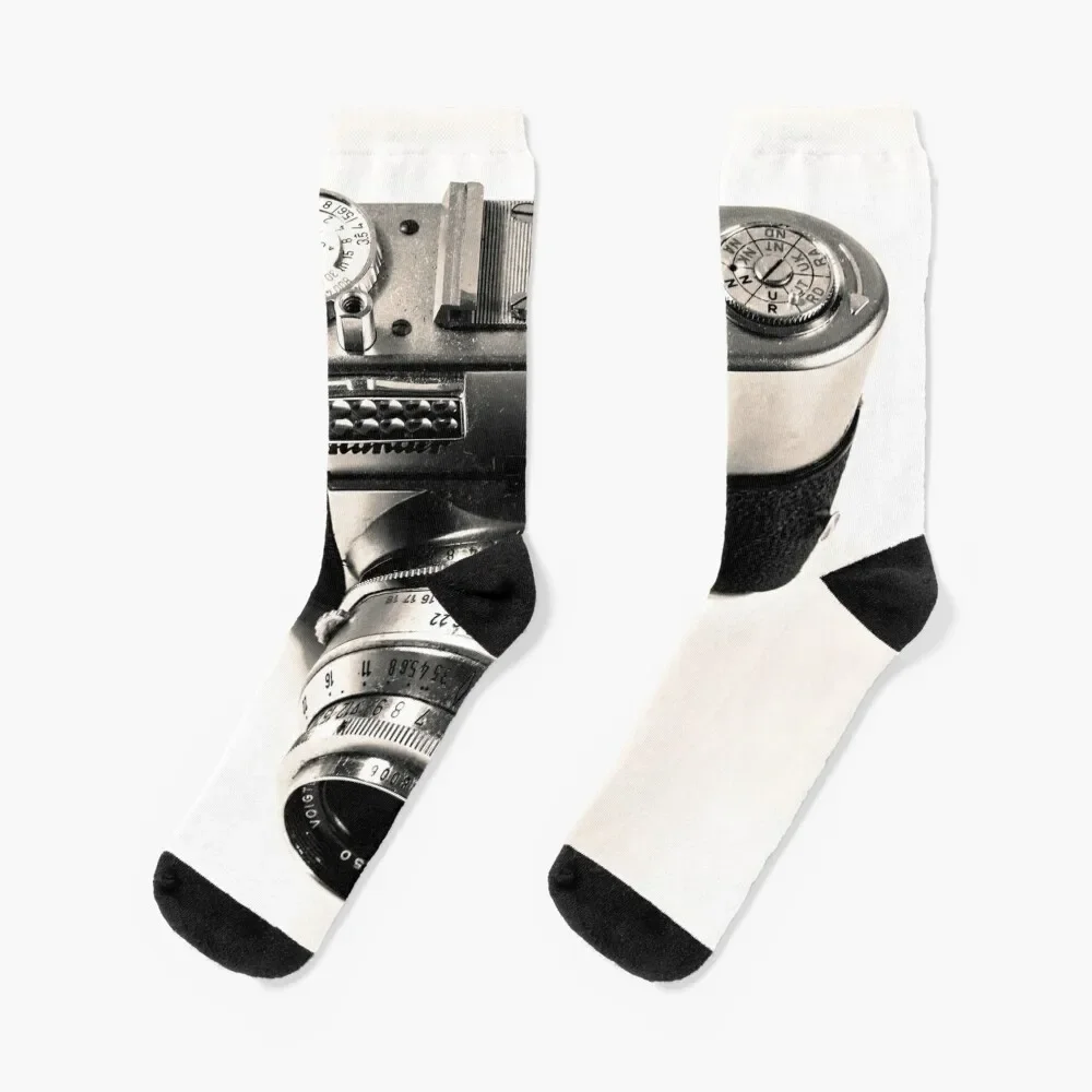 

voigtlnder camera Socks christmas stocking Sports kawaii Lots Women Socks Men's