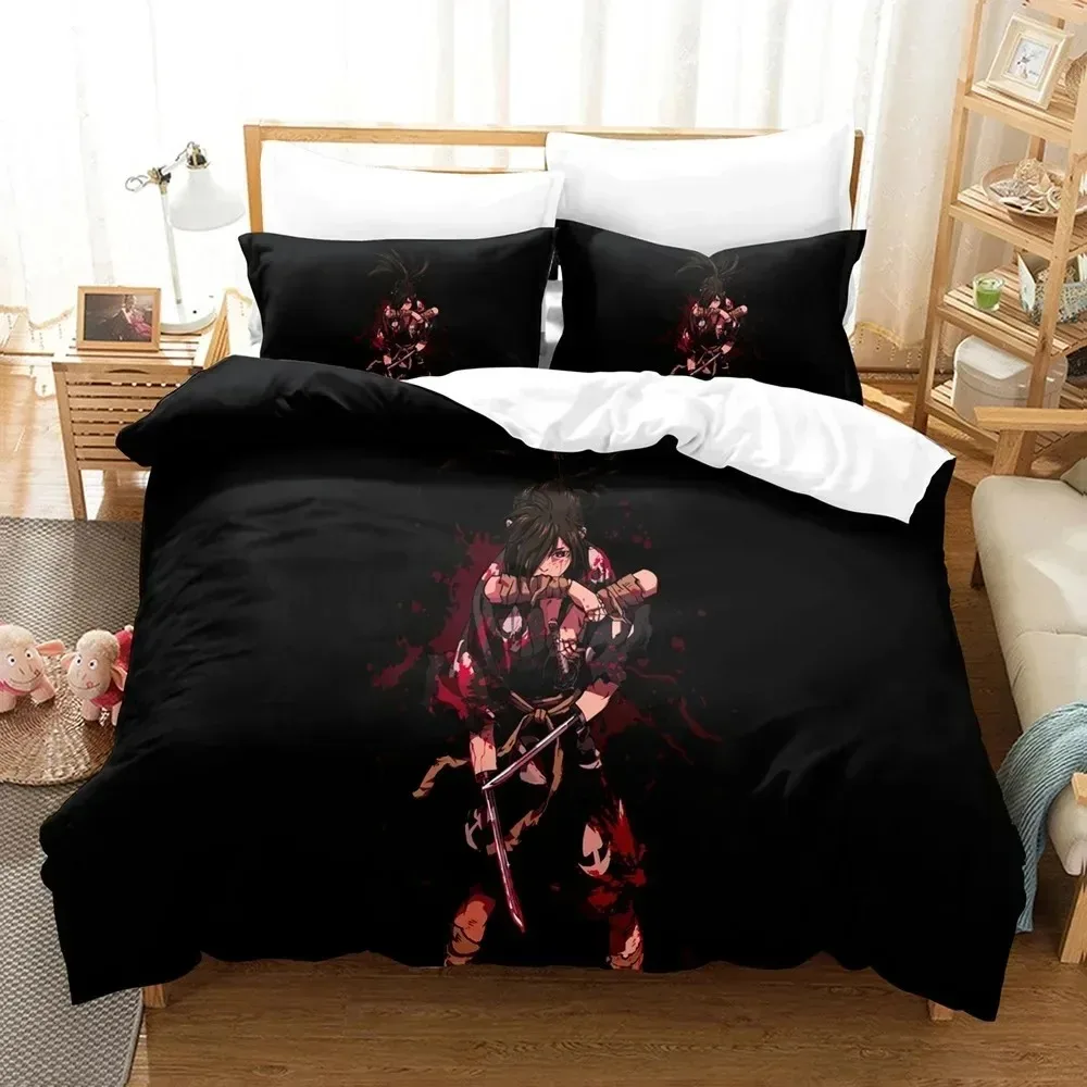 3D Printed Anime Dororo Bedding Set Twin Full Queen King Size With Pillowcases Bedroom Decor Home Textiles Birthday Gift