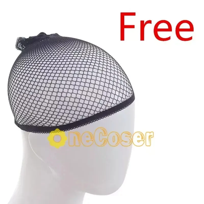 Li Tianchen-Peluca de Cosplay de Anime Link Click, pelo corto rosa, Li Tianxi, fibra resistente al calor, gorro de peluca para fiesta de Halloween para hombres