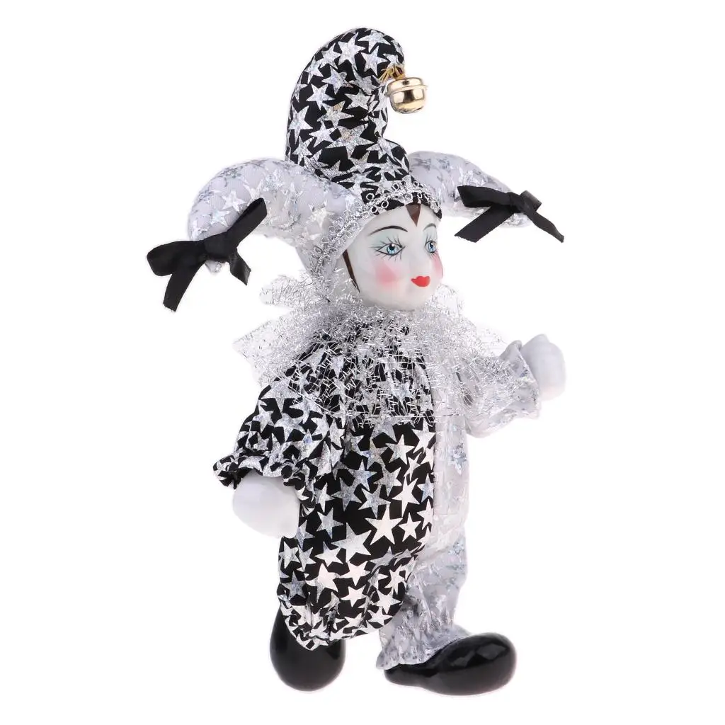 Muñeca Triangel italiana de 20cm, ficha de amor, muñeca payaso divertida, regalo para niños