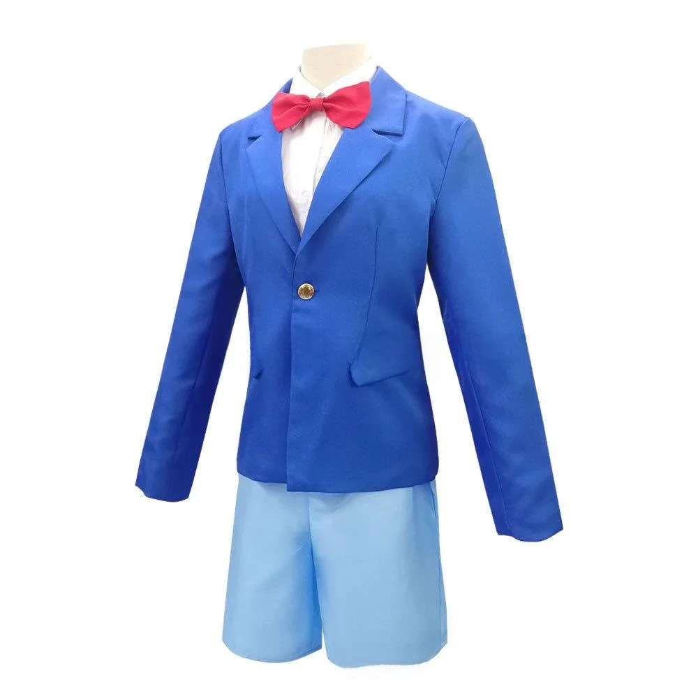 زي تنكري للجنسين مستوحى من شخصية المحقق كونان إيدوغاوا كونان كيد، مناسب لمعارض الكوميك وحفلات الهالوين، زي صيني تقليدي للنساء #5