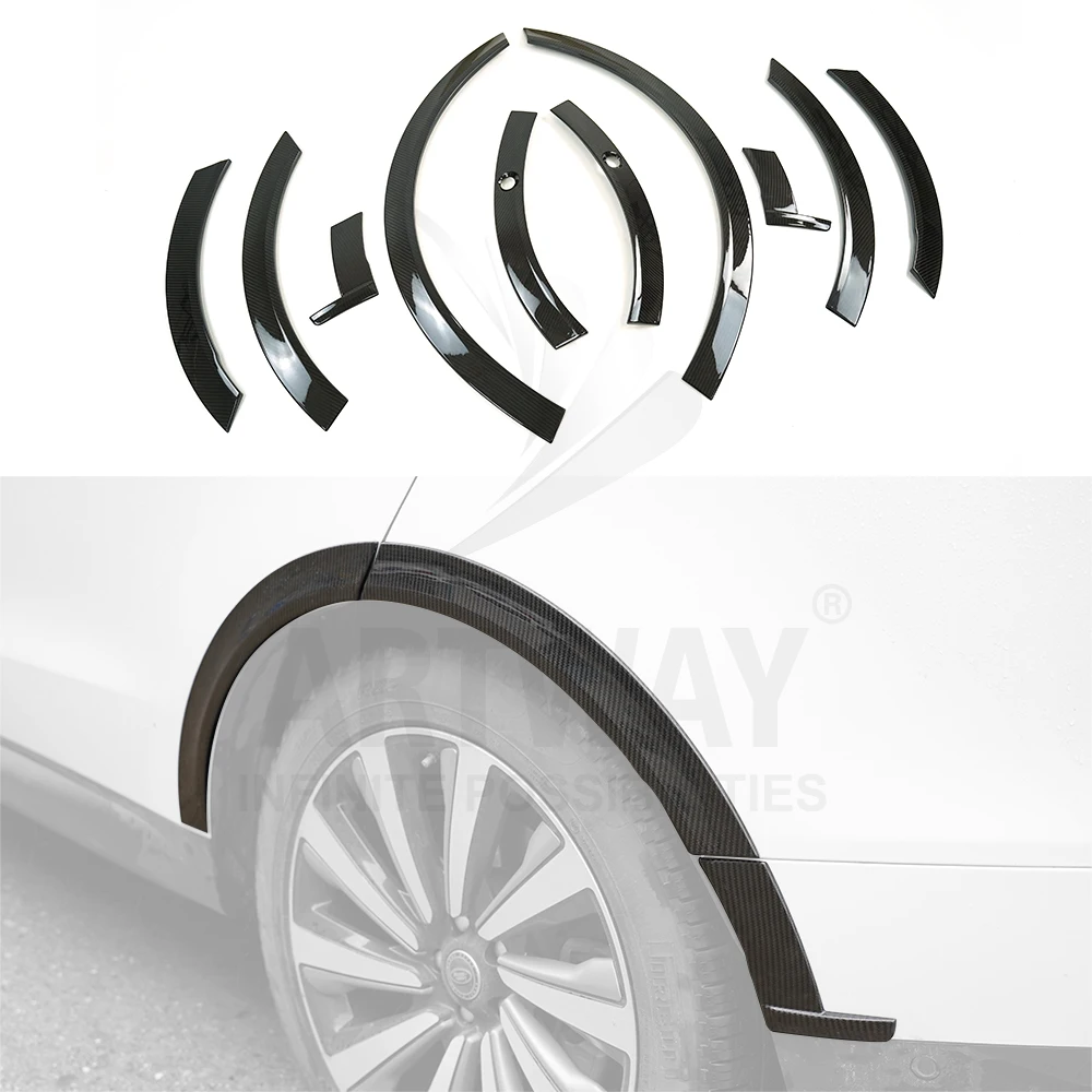 

Внешние аксессуары автомобиля, колесная арка из углеродного волокна для Range Rover Sport 2023+