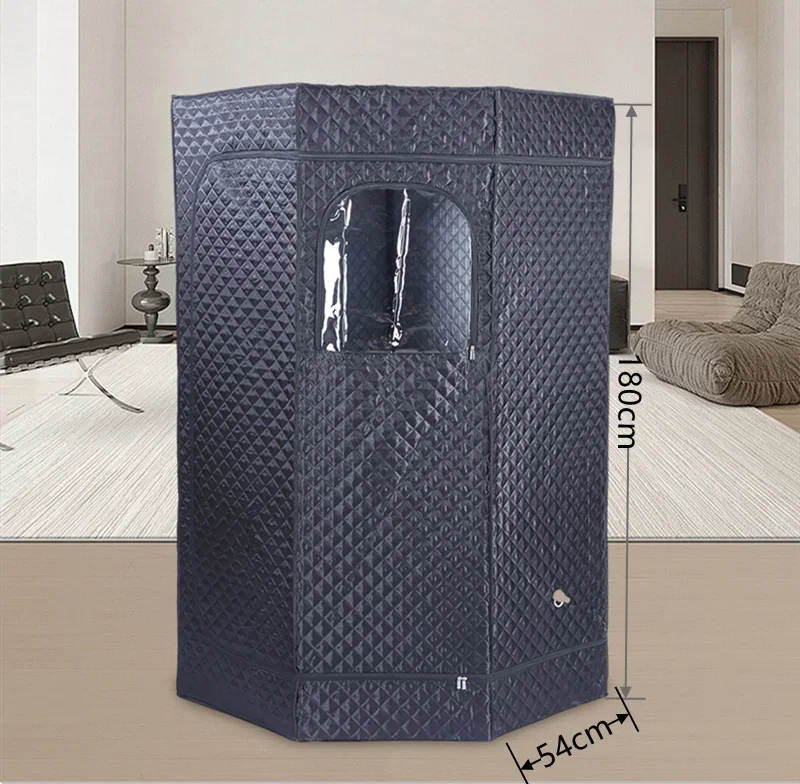 Wet Steam Heating Sauna Portable Home Spa Sauna Tent Hight 180cm with 3L Steam Pot Support Drop Shipping