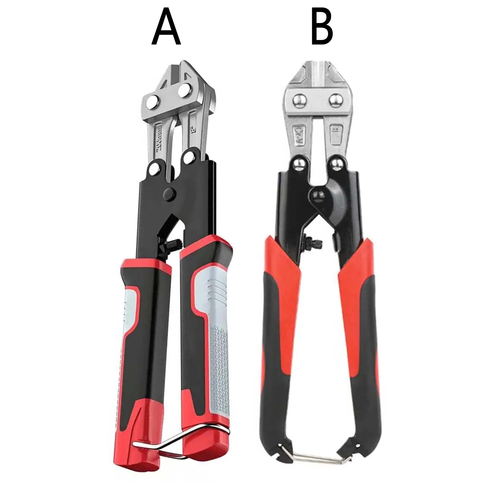 

8 Inch Chromium Vanadium Steel Bolt Cutter Portable Rebar Clamp Pliers Hand Stripping Crimping Tool