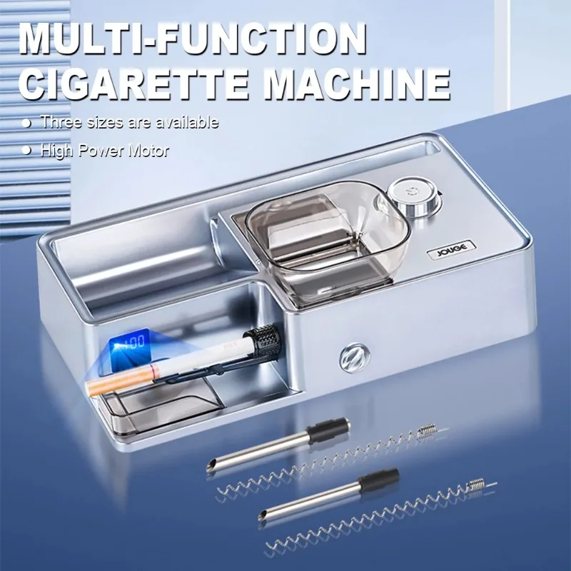 

Cigarette 3 In 1 Rolling Machine Automatic Electric Cigarette Maker Intelligent Sensing Tobacco Injector Filling for 5.5/6.5/8mm