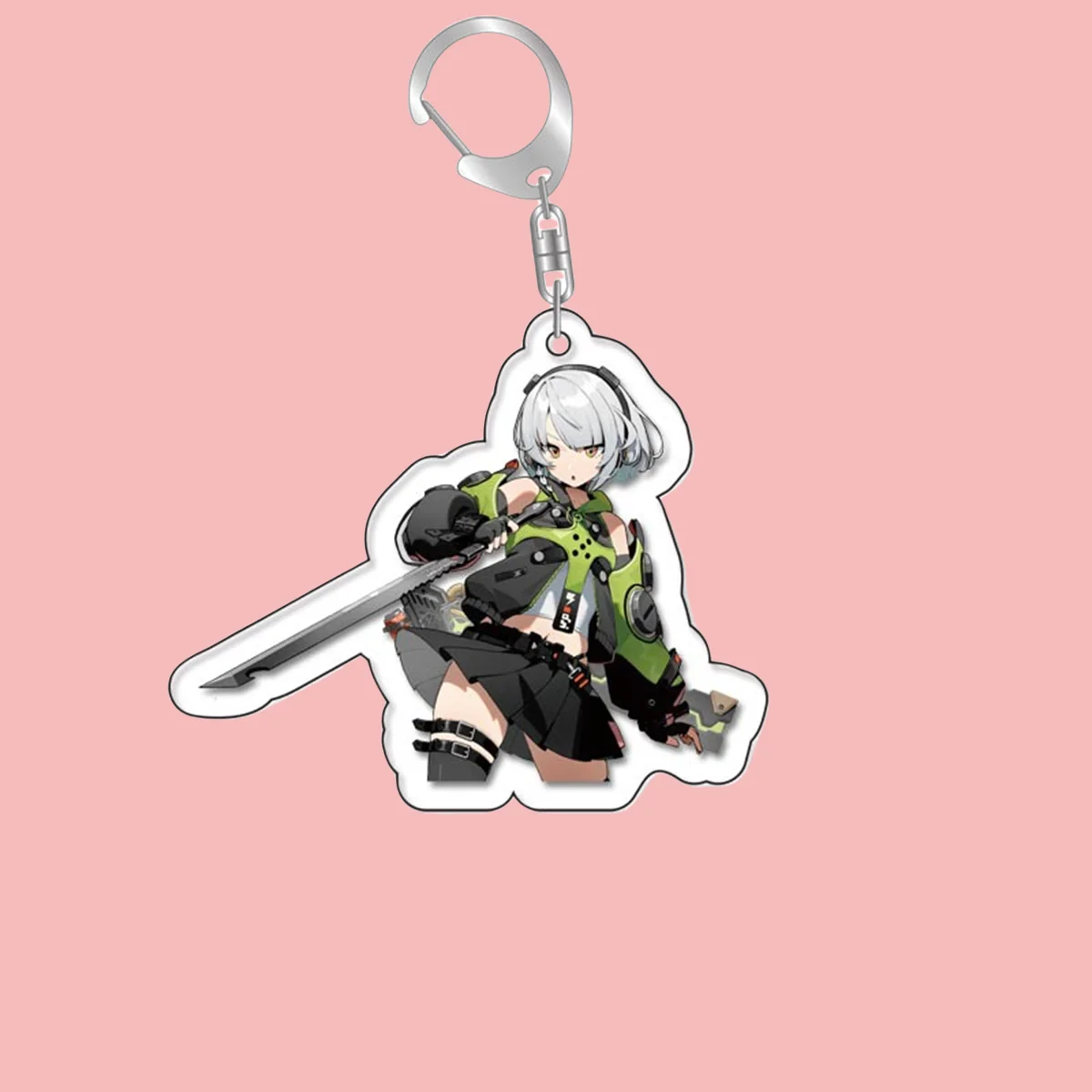 Anime Acrylic Keychain- Zenless Zone Zero Character Pendant, Suitable for Bags and Keys,cosplay gifts Perfect Gift for Fans