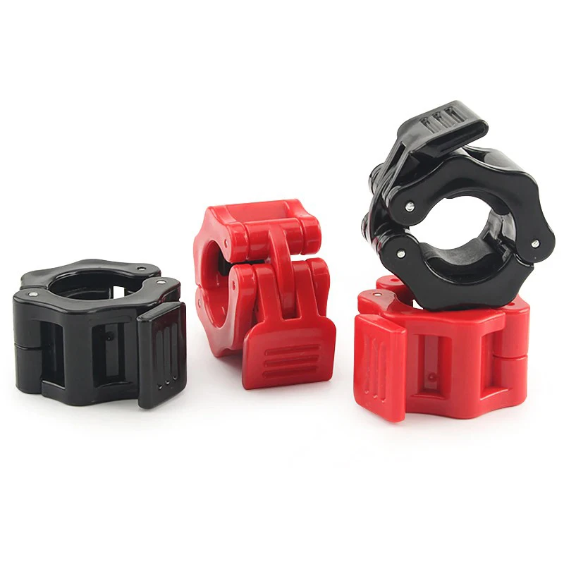 25mm Spinlock Collars Barbell Collar Lock Clips Weight lifting Bar Gym Dumbell Clamp Spring Clips Weight Lifting Lock