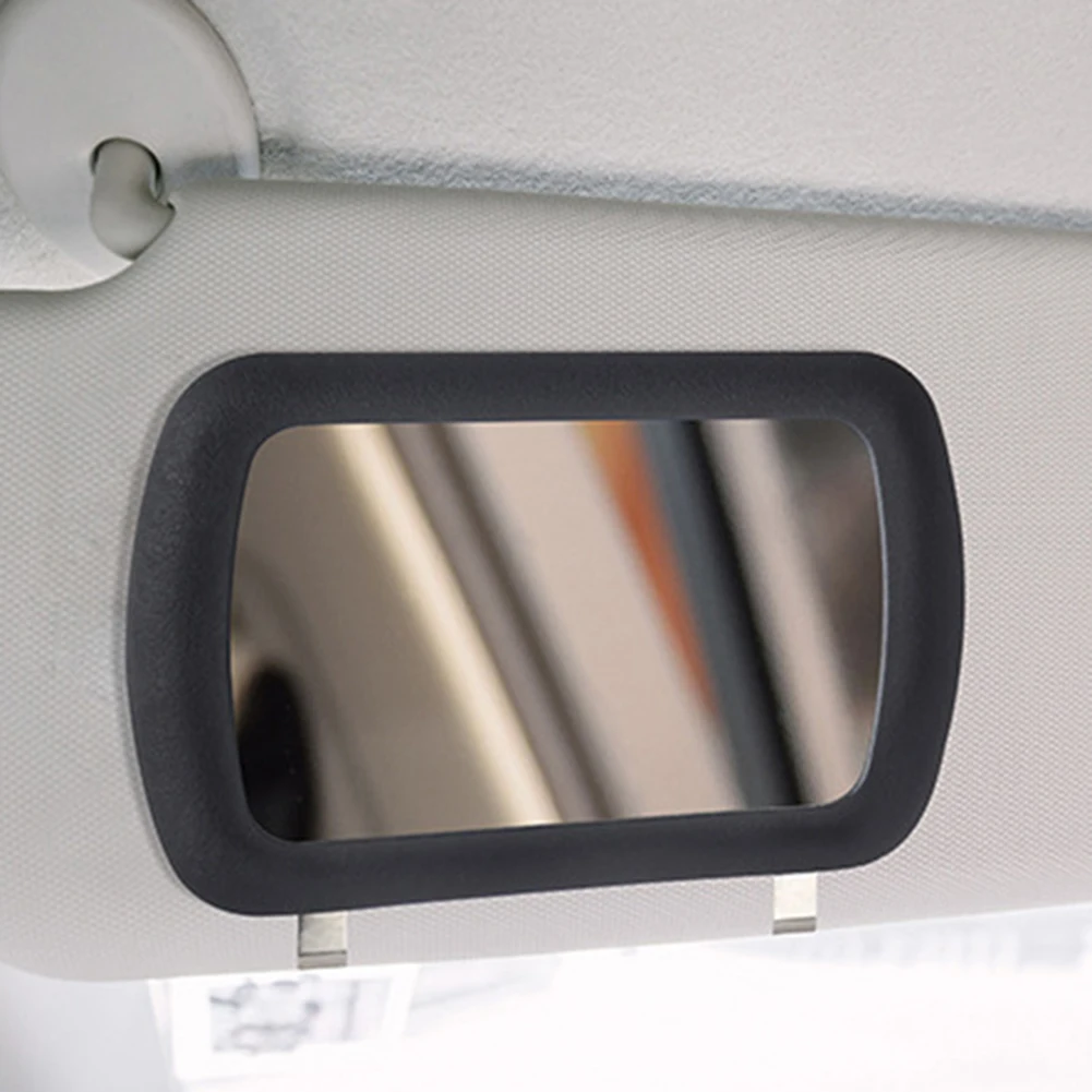 1pcs General Cosmetic Mirror Automotive Cosmetic Vanity Mirror High Quality Interior Sun Visor Mirror Sun-shading