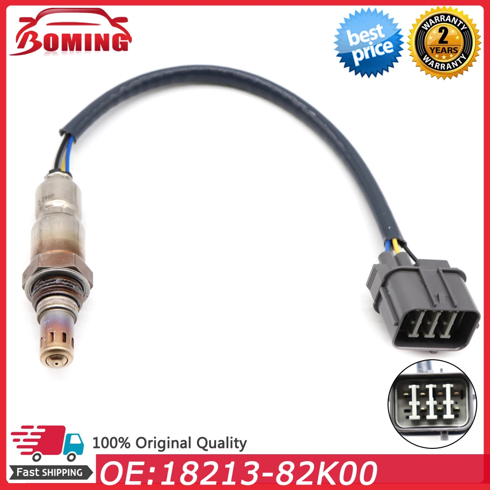 

Car Lambda O2 Oxygen Sensor AIR FUEL RATIO Sensor 18213-82K00 For Suzuki DA64V HE22S MH21S MH22S MH23S DA64W Wagon R Sorio