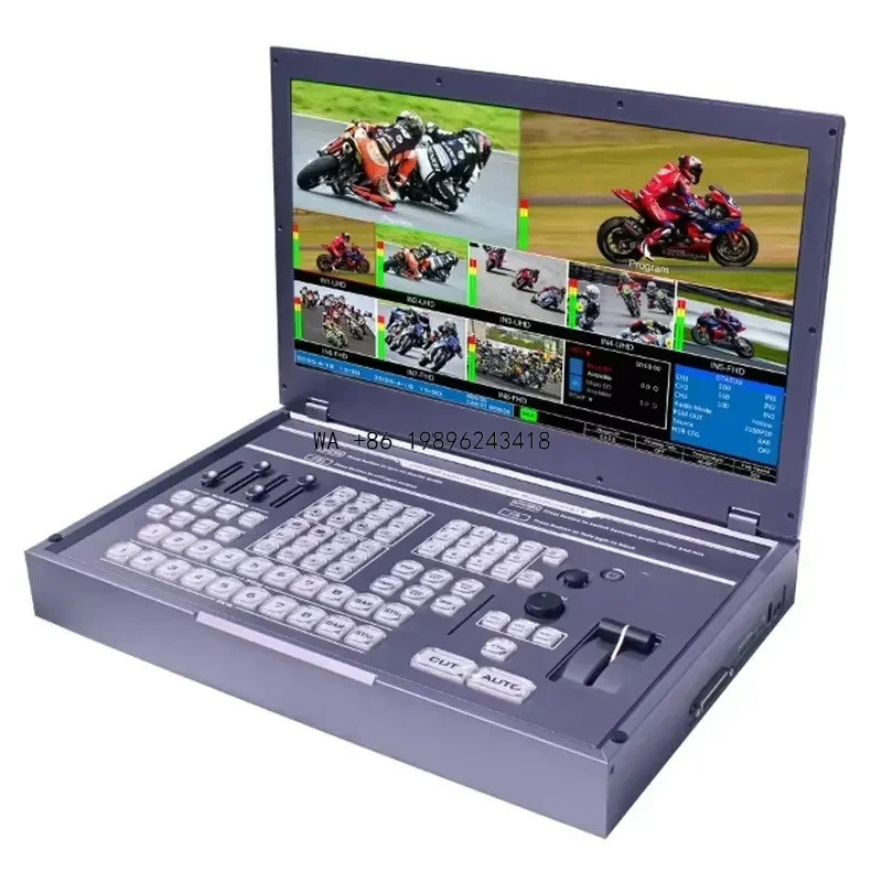 Wmwmnu for DeviceWell UHS9916P 4K 16 Channel Video Switcher For Radio TV Broadcasting Equipment