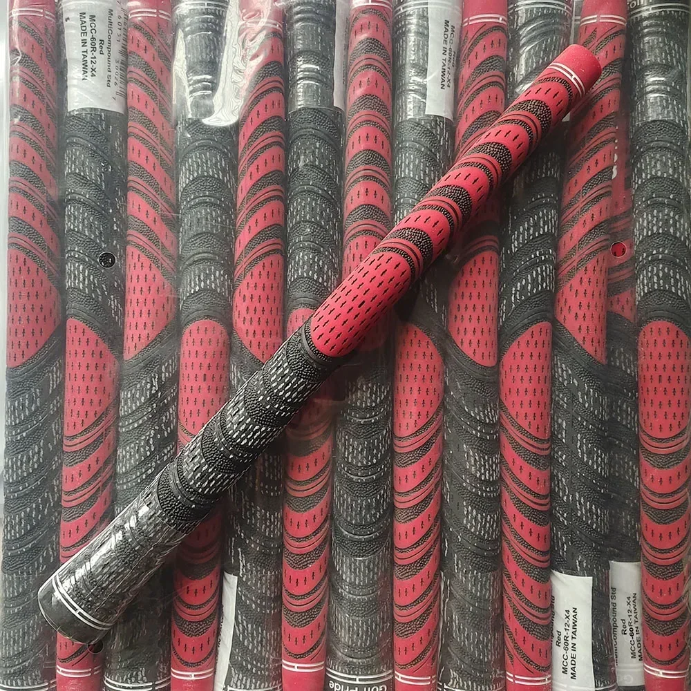 13 قطعة/مجموعة مكاوي الجولف قبضة نادي الغولف مقابض متوسطة الحجم متعددة المركبات غزل الكربون المطاطي #1