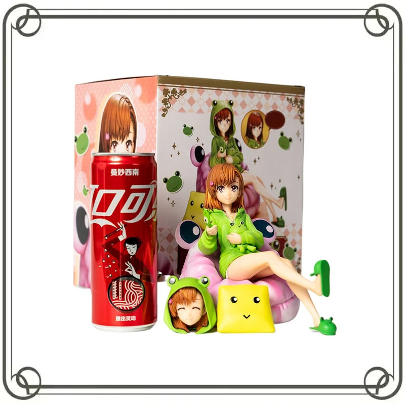 

14CM Action Figure Misaka Mikoto Two-dimensional Beautiful Girl Desktop Collection Ornament Action Figure Model Toys