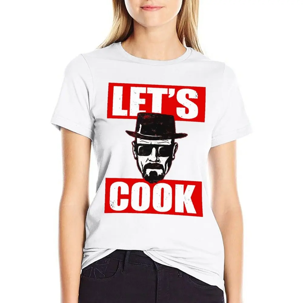 Let S Cook Bad Heisenberg Essential for S Harajuku T-shirt Campaign T-shirts Graphic Vintage Graphic Travel