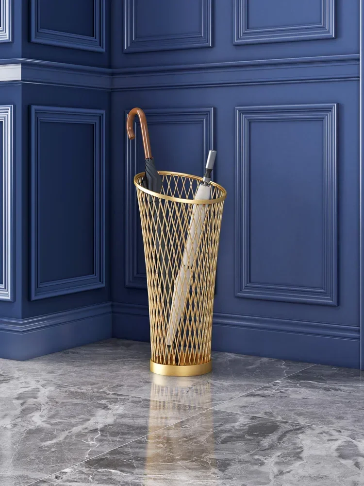 Postmodern Nordic Creative Umbrella Holder Home Floor Iron Umbrella Stands Indoor Living Room Umbrella