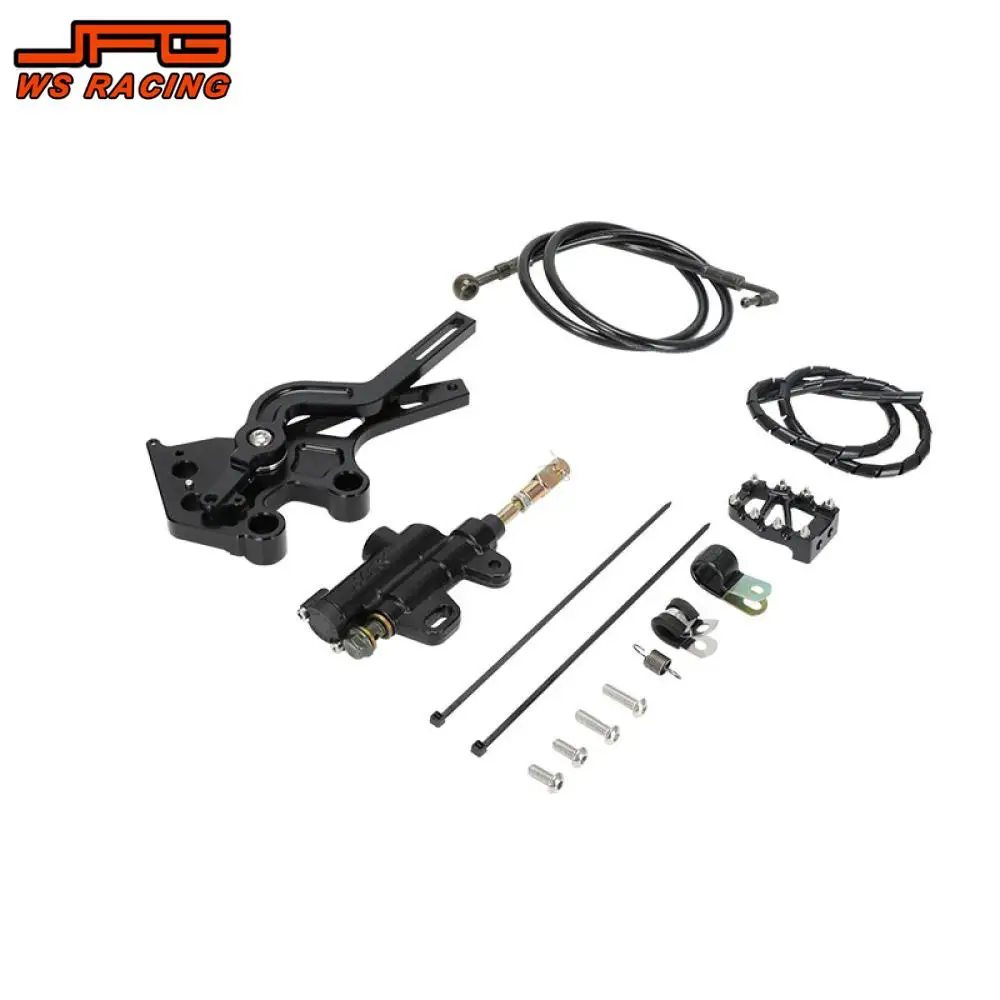 Rear Brake Caliper Pedal Set Motorcycle Accessories Brake Hose Lever Kits For Talaria Sting MX3 MX4 Dirt Electric Bike Moto Part