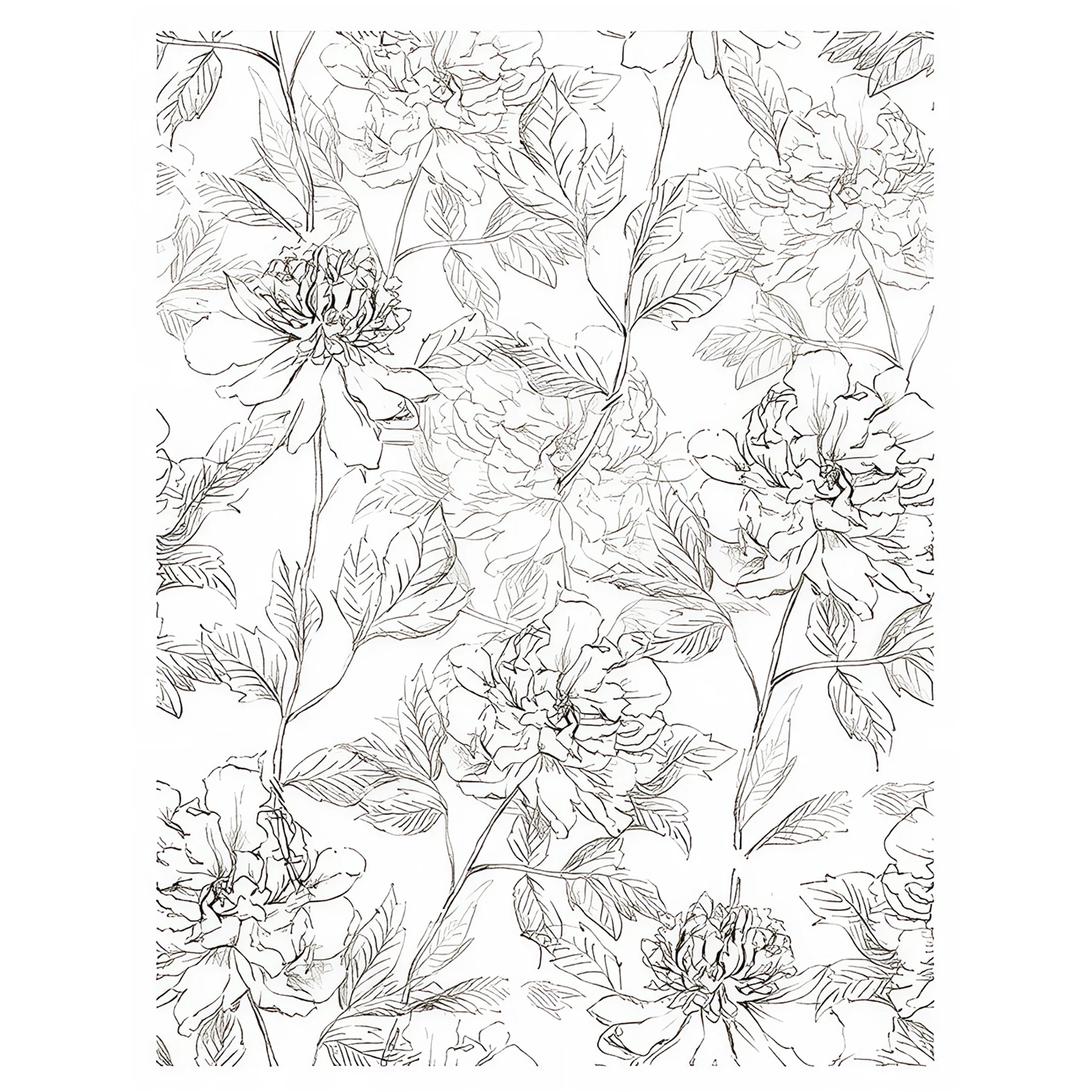 

Self-Adheve Floral Floral Film, Super Use, Waterproof, Cabinets,