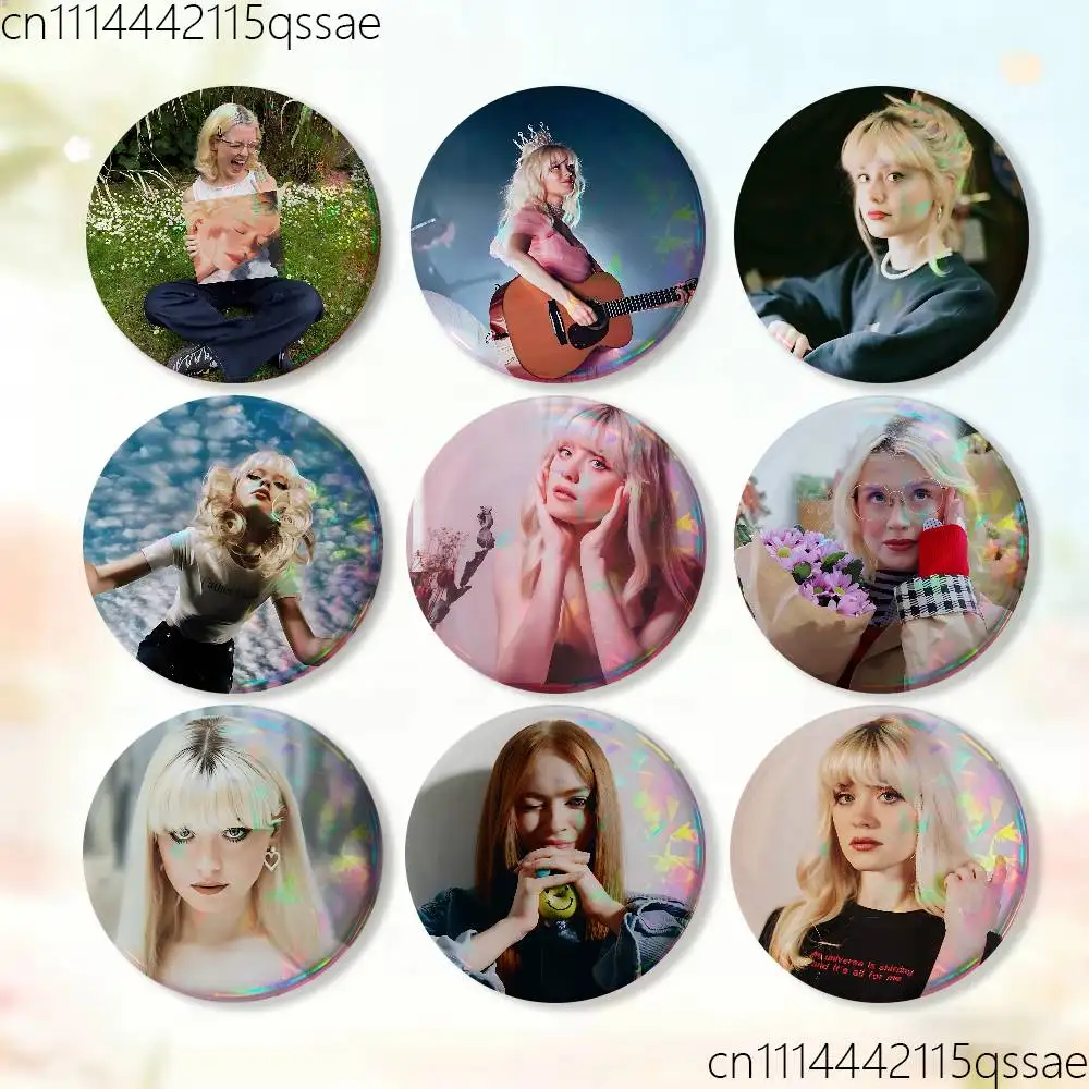 Singer M-Maisie P-Peters Cartoon Enamel Pins Anime Game Character Brooches for Backpack Accessories Snap-in Badges