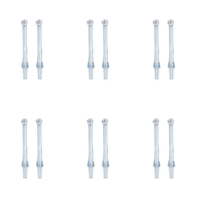 6Pack X(2pcs Nozzle for Electric Oral Irrigator HX8032 HX8340 HX8341 HX8381 HX8331 Series Replacement