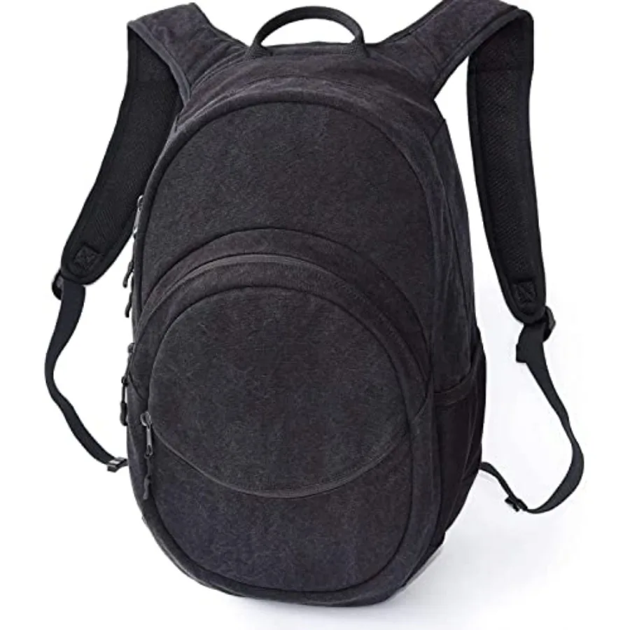 

Canvas ackpack Vintage ackpack Daypack for Men Women Laptop Travel Rucksack
