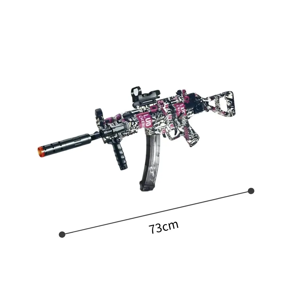 Pistola a sfera in plastica automatica MP5K Pistole idrogel Pistole a sfera in gel di pirata per pistola giocattolo con fucile elettrico in gelatina d'azione